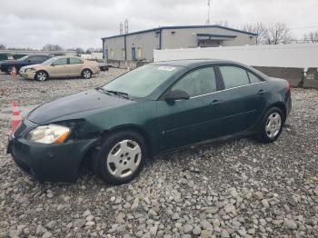  Salvage Pontiac G6