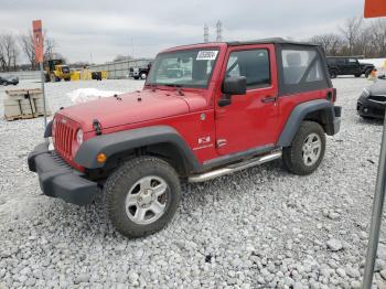  Salvage Jeep Wrangler