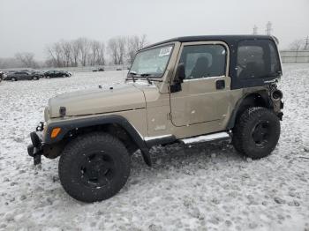  Salvage Jeep Wrangler