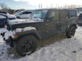  Salvage Jeep Wrangler