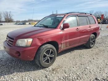  Salvage Toyota Highlander