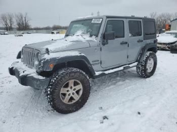  Salvage Jeep Wrangler