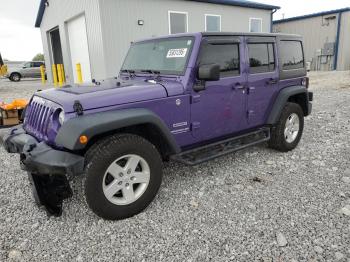  Salvage Jeep Wrangler