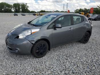  Salvage Nissan LEAF
