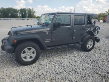  Salvage Jeep Wrangler