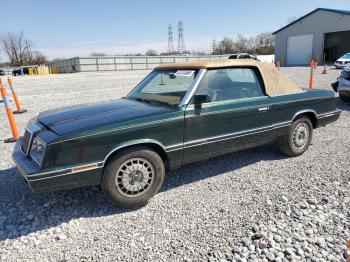  Salvage Chrysler Lebaron