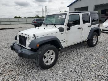  Salvage Jeep Wrangler
