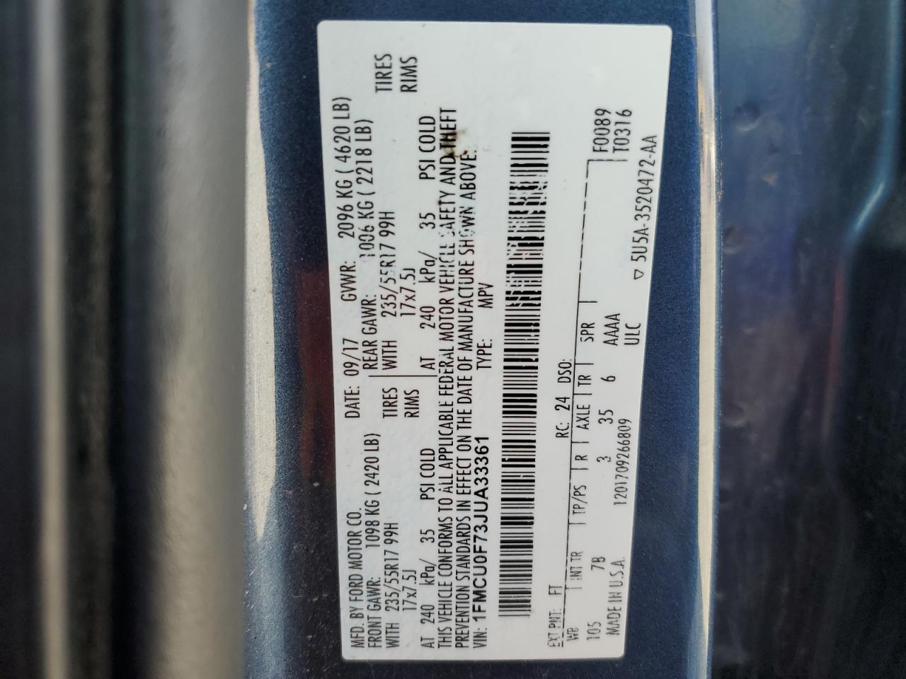 Ford Escape S Image 11