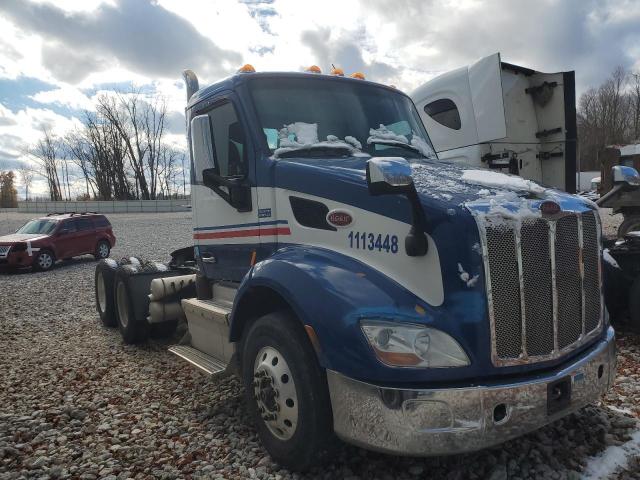  Salvage Peterbilt Tractor 579