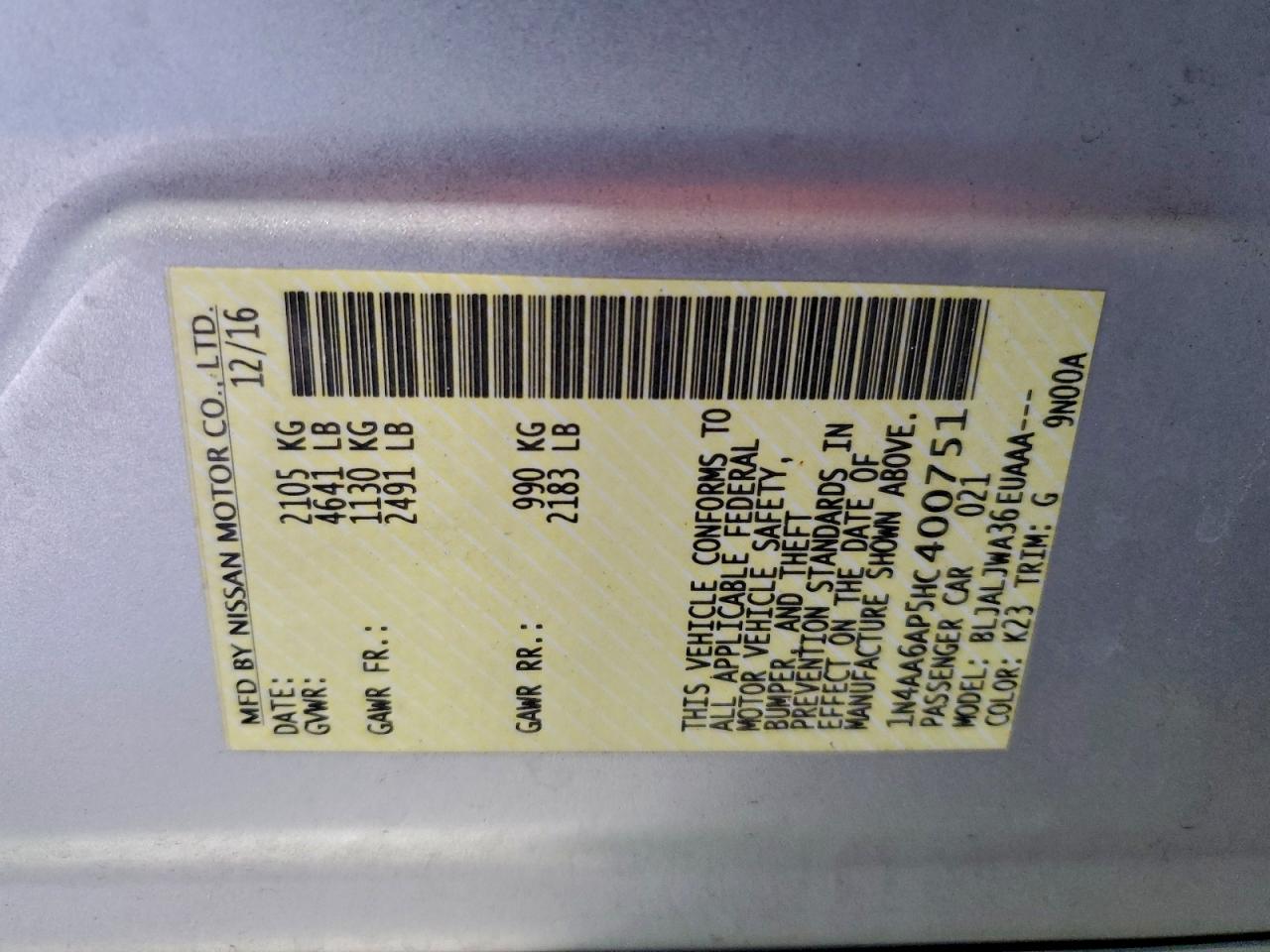 Nissan Maxima 3.5s Image 12