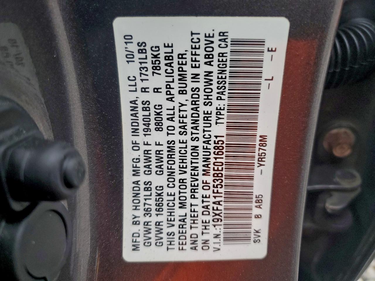 Honda Civic Lx Image 10