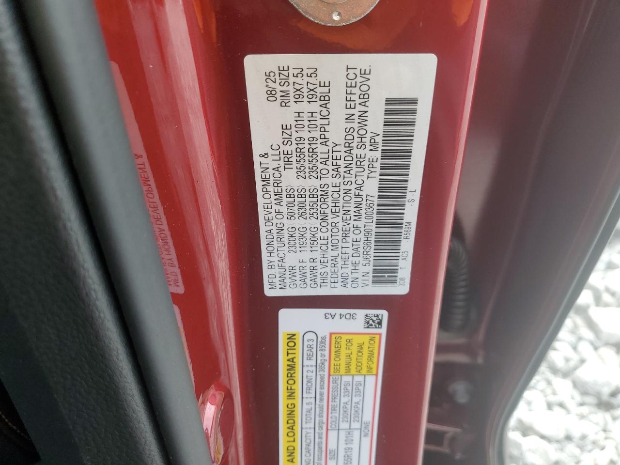 Honda Crv Sport Touring Image 6