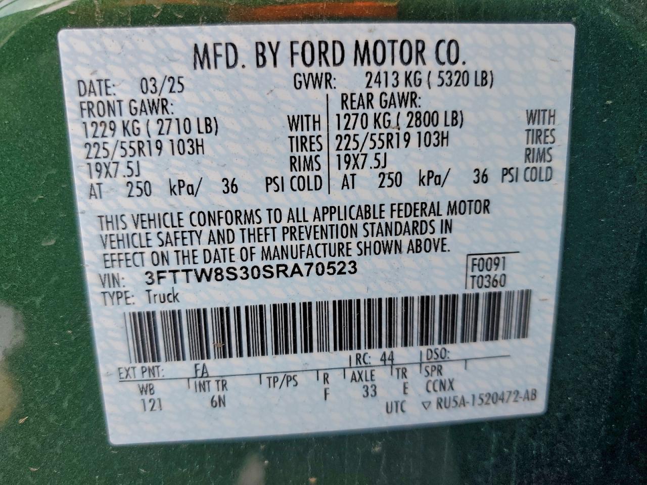 Ford Maverick L Lariat Image 12