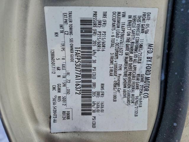 Ford Taurus Se Image 8