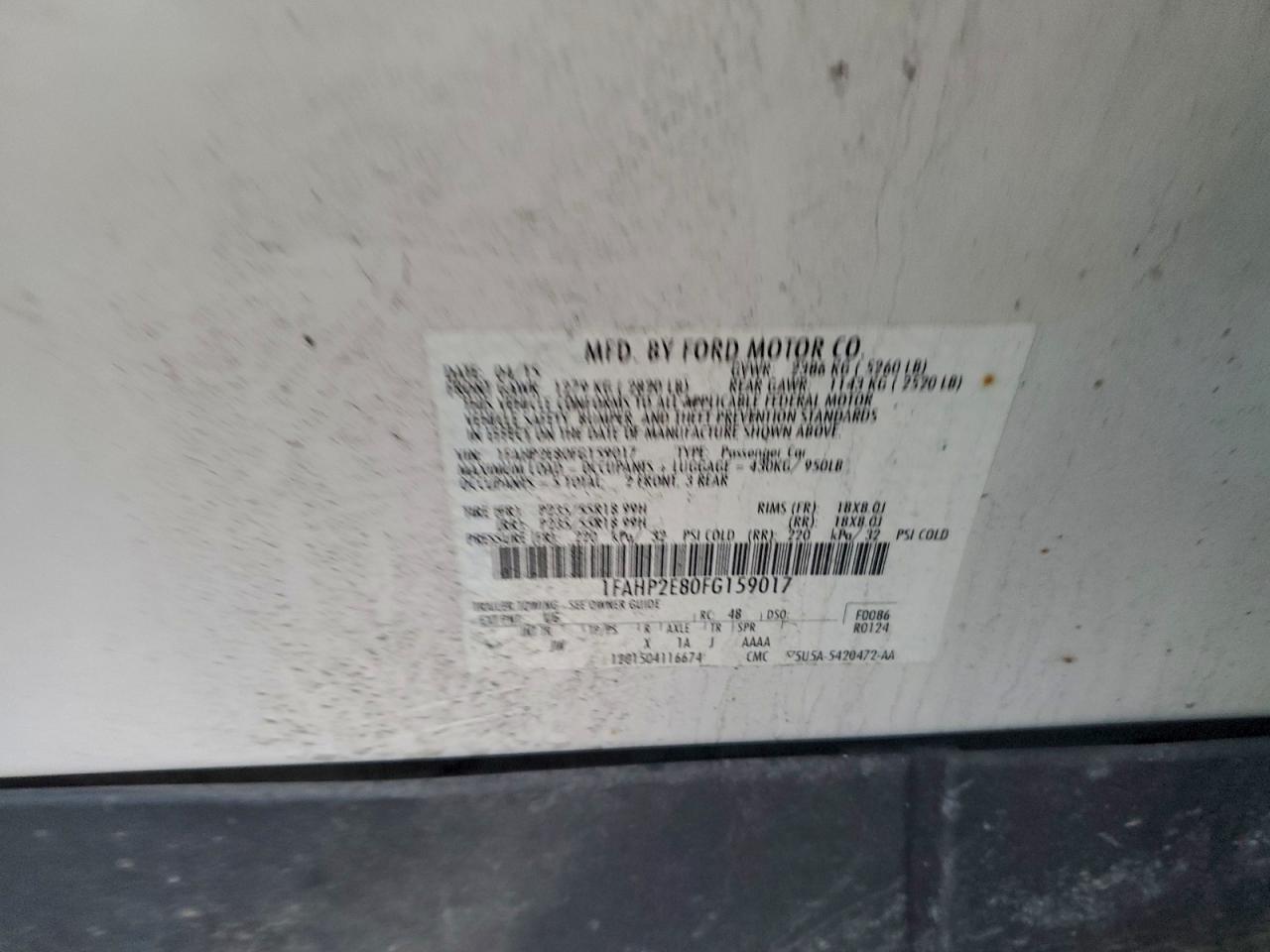 Ford Taurus Sel Image 11