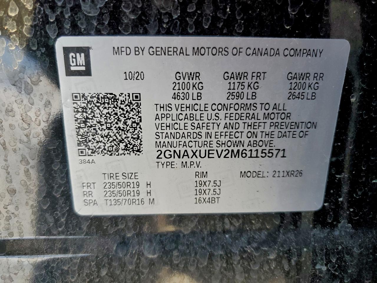 Chevrolet Equinox Lt Image 10