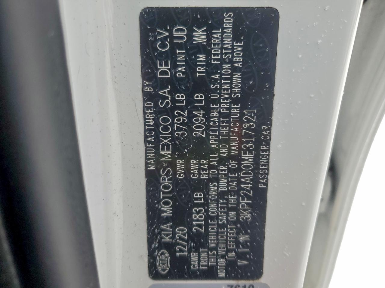 Kia Forte Fe Image 9